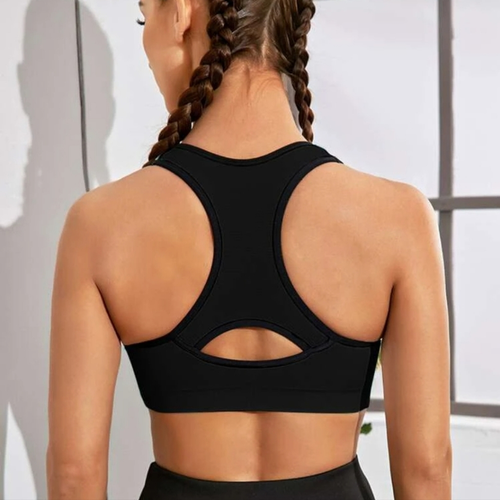 🥳🥳NEW🥳🥳SUPER CUTE!! BLACK Sports Bra🥳🥳